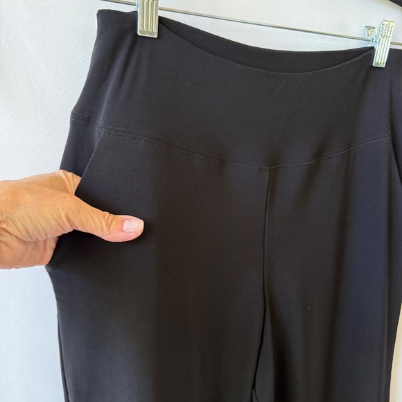 SYMPLI STRAIGHT LEG PANT STRETCH JERSEY CASUAL WORKWEAR STRETCHY PULL ON NWT 8 - Picture 6 of 10